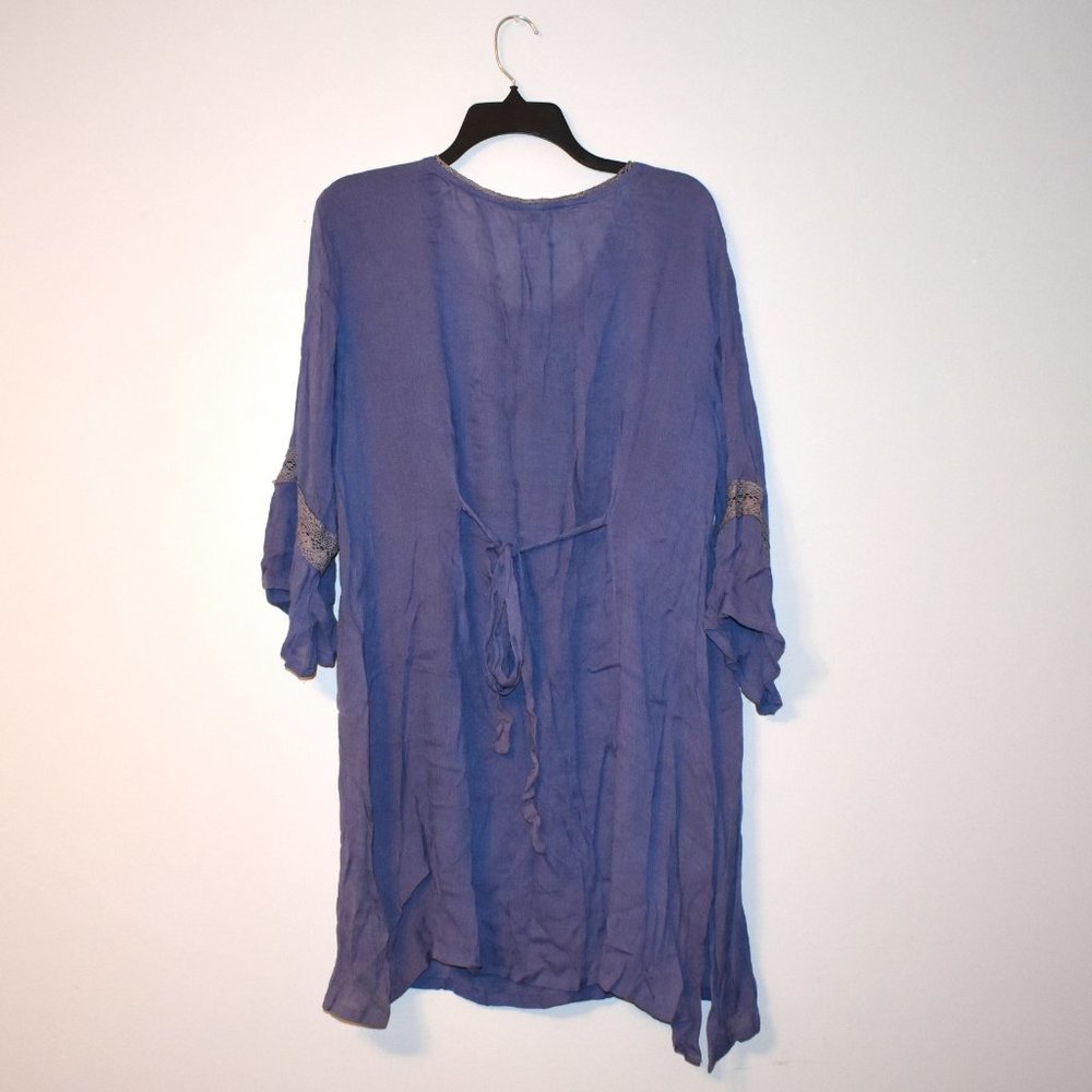 Handmade Blue Tunic - Picture 2 of 4